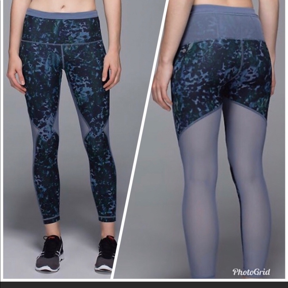 Lululemon with mesh leggings
